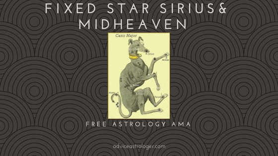 Ama: Fixed Star&nbsp;Sirius