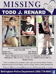 Todd Renard Missing in Bellingham&nbsp;WA